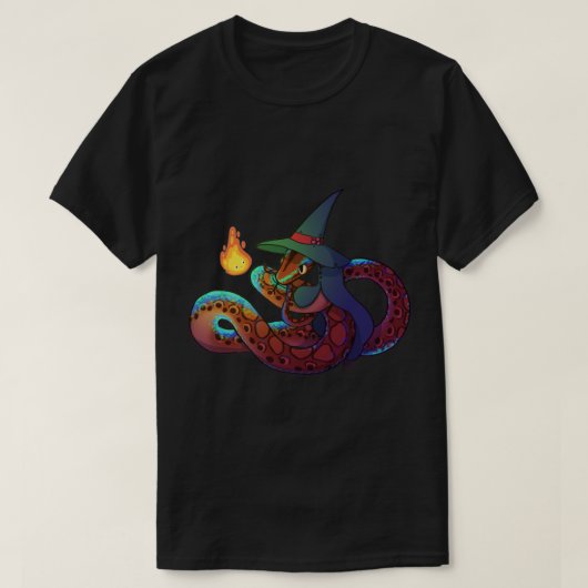 Brazillian Rainbow Boa Calcifer T-shirt (Design voorkant)