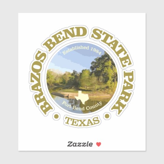 Brazos Bend SP Sticker (Vel)