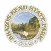 Brazos Bend SP Sticker (Voorkant)
