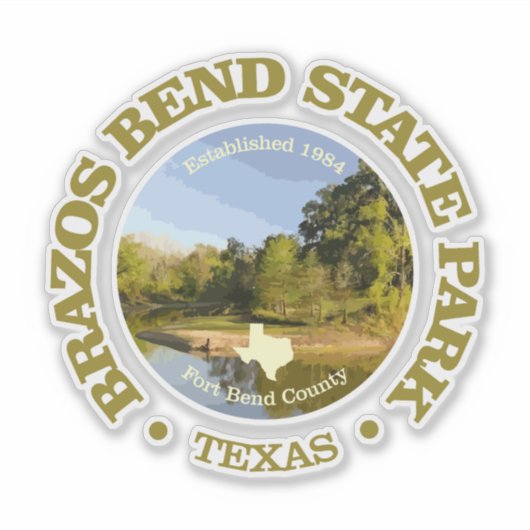 Brazos Bend SP Sticker (Voorkant)