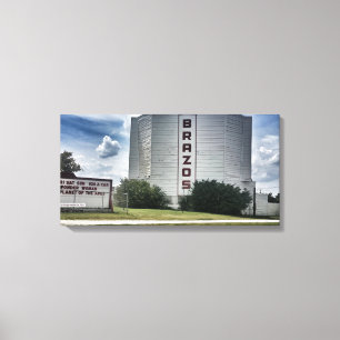 Brazos drive op Canvas Afdruk