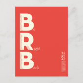 BRB BRIEFKAART (Voorkant)