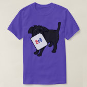 BRB Dog zegt dat hij zo terug zal zijn T-shirt (Design voorkant)