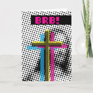 BRB! FEESTDAGEN KAART