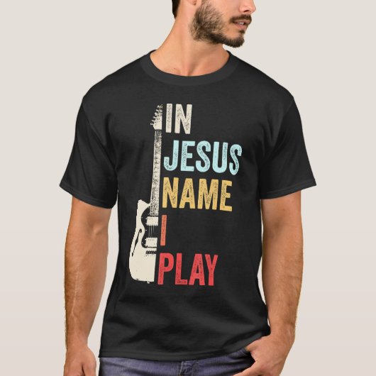 BRB Grappig Jezus citaat ben zo terug T-shirt (Voorkant)
