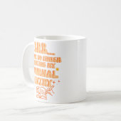 BRB Have To Finish Writing My Journal Entry  Koffiemok (Voorkant links)