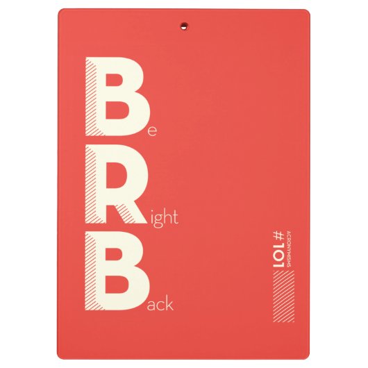 BRB KLEMBORD (Achterkant)