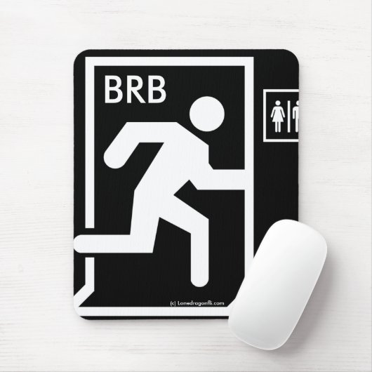 BRB Mousepad Muismat (Met muis)