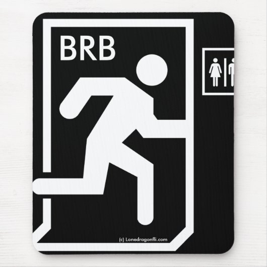 BRB Mousepad Muismat (Voorkant)