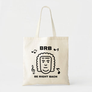 BRB RECHT BACH Leuk Klassieke Muziek Componist Tote Bag