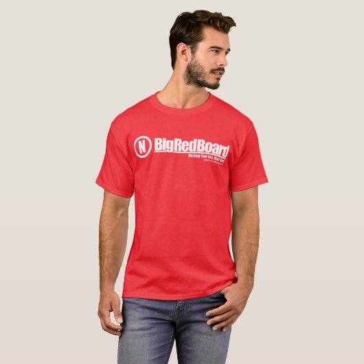 BRB witte logo T-shirt (Voorkant volledig)