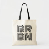BRBN Bourbon Hunter Whiskey Collector Tote Bag (Voorkant)