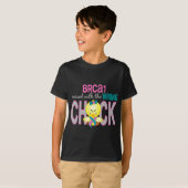 BRCA1-boodschap met verkeerde klok T-shirt (Voorkant volledig)
