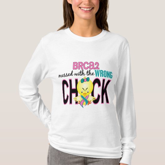 BRCA2-boodschap met verkeerde keuze T-shirt (Voorkant)