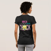 BRCA-boodschap met verkeerde keuze T-shirt (Achterkant volledig)