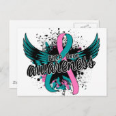 BRCA Gene Awareness 16 Briefkaart (Voorkant / Achterkant)
