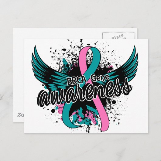 BRCA Gene Awareness 16 Briefkaart (Voorkant / Achterkant)