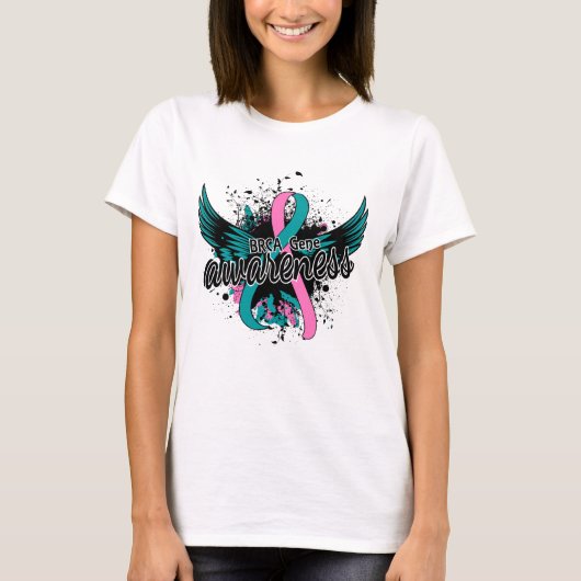 BRCA Gene Awareness 16 T-shirt (Voorkant)