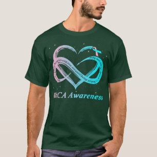 BRCA Warrior I'm Fine borstkanker Awareness T-shirt
