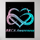 Brca Warrior Im Fine Breast Cancer Awareness  Poster (Voorkant)