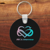 Brca Warrior Im Fine Breast Cancer Awareness  Sleutelhanger (Voorkant)