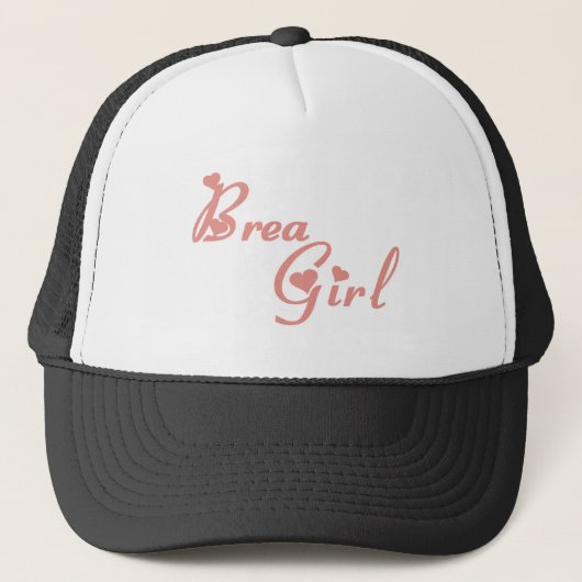 Brea Girl-T-shirts Trucker Pet (Voorkant)