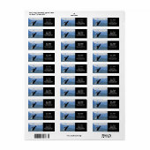 Breach Humpback Etiket (Full Sheet)