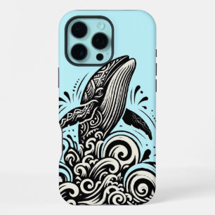 Breach Whale iPhone Case 16 Pro Max Hoesje