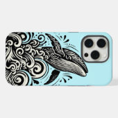 Breach Whale iPhone Case iPhone Hoesje (Achterkant horizontaal)