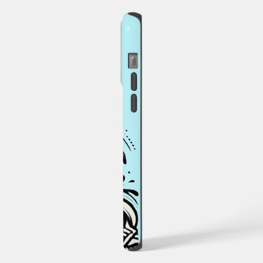 Breach Whale iPhone Case iPhone Hoesje (Linkerkant)