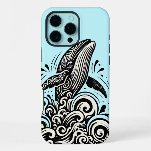 Breach Whale iPhone Hoesje iPhone 16 Pro Max Hoesje (Achterkant)