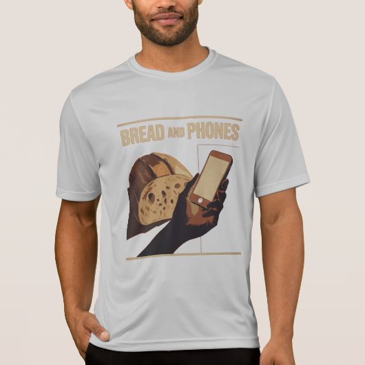 Bread and Phones – Modern Essentials T-shirt (Voorkant)