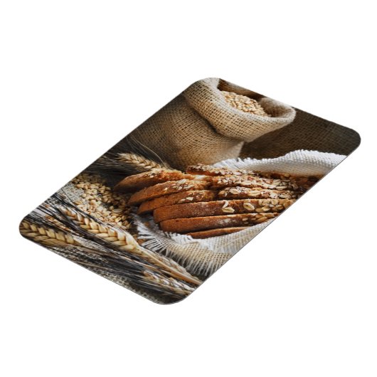 Bread And Wheat Ears Magneet (Linkerzijde)
