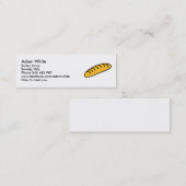 Bread baguette mini visitekaartje (Voorkant / Achterkant)