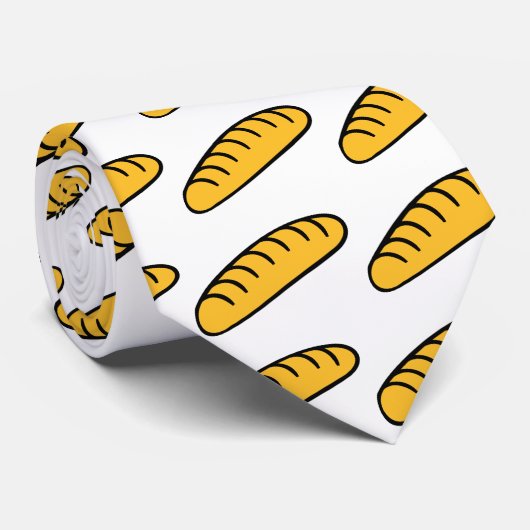 Bread baguette stropdas (Opgerold)