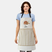 Bread Bakers Personalized Apron Schort (Gedragen)