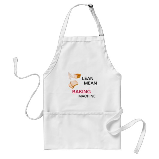 Bread Baking Apron Standaard Schort (Voorkant)