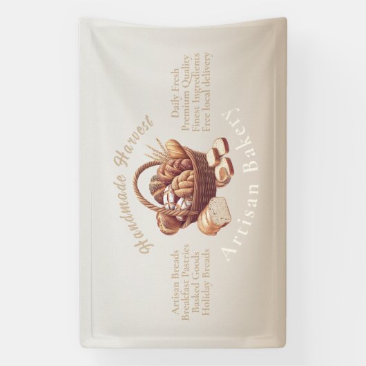 Bread Basket Banner (Verticaal)