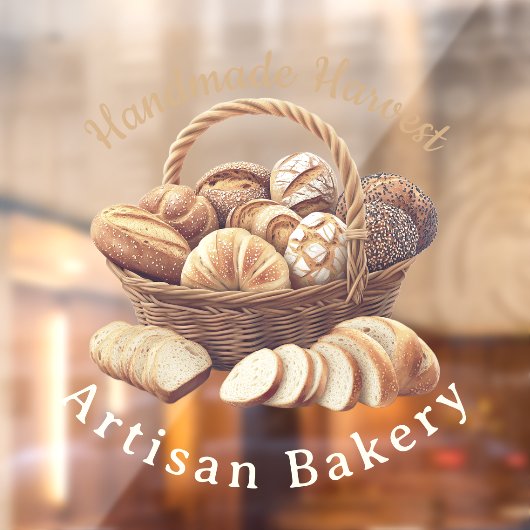 Bread Basket  Raamsticker (Vel 2)
