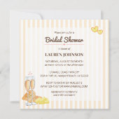 Bread Butter Theme Butter Together Bridal Shower Kaart (Voorkant)