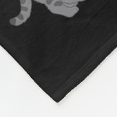 Bread Cats Variety Punny Cartoon Kitty Design Fleece Deken (Hoek)