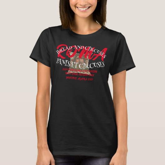 BREAD EN CIRCUSS ROMA WEST LINN OREGON T-SHIRT (Voorkant)
