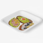 Bread for handmade. papieren bordje (Gebogen)