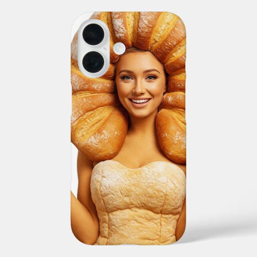 Bread Head High Fashion Loaf Model Case-Mate iPhone Case (Achterkant)