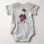 Bread my boy romper (Achterkant)