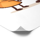 Bread of Love – Schattige en uniek Cartoon ontwerp Poster (Hoek)