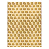 Bread Pudding Vanilla Sauce British Food Dessert Tafelkleed (Voorkant)