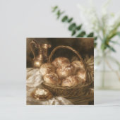Bread Rolls Feestdagenkaart (Staand voorkant)