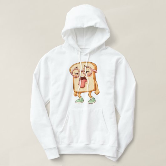 Bread Tony Tired Mood – Funny Bread T-Shirt (Design voorkant)
