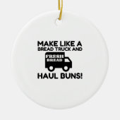 Bread Truck Haul Keramisch Ornament (Voorkant)